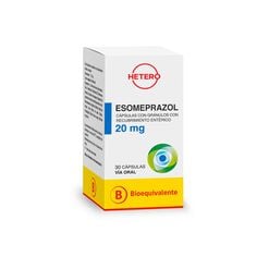 Esomeprazol 20 mg x 30 Cápsulas con Gránulos con Recubrimiento Entérico HETERO - Seven pharma chile spa