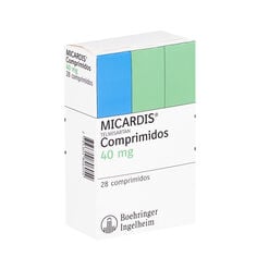 Micardis 40 mg x 28 Comprimidos - Boehringer ingelheim