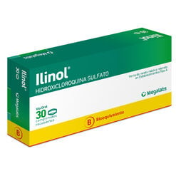 Ilinol 200 mg x 30 Comprimidos Recubiertos - Megalabs chile s.a