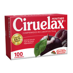 Ciruelax Minitabs 75 mg x 100 Comprimidos Recubiertos - Megalabs chile s.a