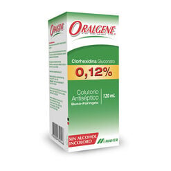 Oralgene 0,12 % Colutorio x 120 mL - Maver s.a.