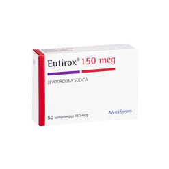 Eutirox 150 mcg x 50 Comprimidos - Merck