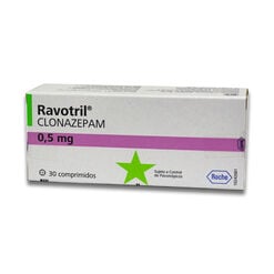 Product image of Ravotril 0,5 mg x 30 Comprimidos - Laboratorio biopas