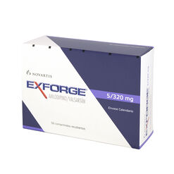 Exforge 5 mg/320 mg x 56 Comprimidos Recubiertos - Novartis