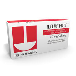 Iltux Hct 40 mg/25 mg x 28 Comprimidos Recubiertos - Tecnofarma s.a.