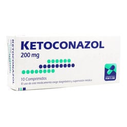 Ketoconazol 200 mg x 10 Comprimidos MINTLAB CO SA