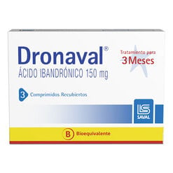 DRONAVAL Acido ibandrónico 150 mg 3 comprimidos - Saval s.a.