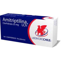 Product image of Amitriptilina 25 mg Caja 100 Comp. Recubiertos CHILE