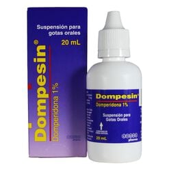 Dompesin 1 % x 20 mL Suspensión Oral Para Gotas - Chemopharma