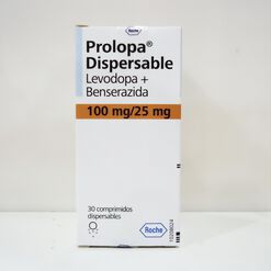 Product image of Prolopa 100mg/25mg x 30 Comprimidos Dispersables - Roche ltda.