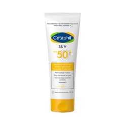 Fotoprotector Facial Gel Ligero con FPS 50+ Cetaphil SUN 100ml