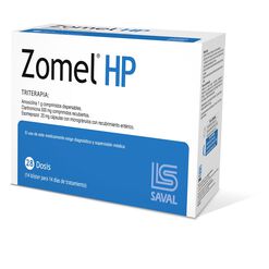 Zomel HP Triterapia 1 g/500 mg/20 mg  x 14 Blister - Saval s.a.