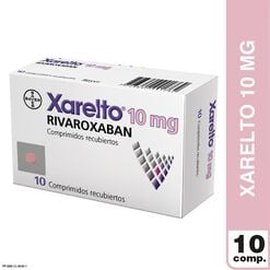 Xarelto 10 mg x 10 Comprimidos Recubiertos - Bayer de chile s.a.