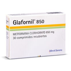 Glafornil 850 mg x 30 Comprimidos Recubiertos - Merck