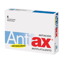 Product image of Antiax x 6 Comprimidos Masticables - Saval s.a.