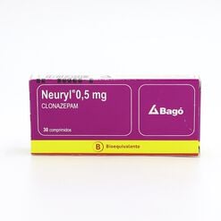 Product image of Neuryl 0.5 mg x 30 Comprimidos - Bago