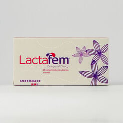 Product image of Lactafem 75 mcg x 28 Comprimidos Recubiertos - Andromaco s.a.