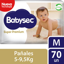 Product image of Pañal Babysec Super Premium M X 70 Un