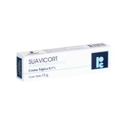 Suavicort 0,1 % x 15 g Crema Tópica - Dm pharma