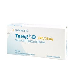 Tareg D 320 mg/25 mg x 28 Comprimidos Recubiertos - Axon