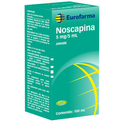 Noscapina 5 mg/5 mL x 100 mL Jarabe - Eurofarma chile