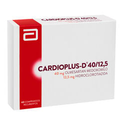 Cardioplus-D 40 mg/12.5 mg x 40 Comprimidos Recubiertos - Recalcine s.a.