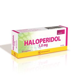 Product image of Haloperidol 5 mg x 20 Comprimidos SYNTHON