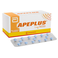 Apeplus 1 mg x 90 Comprimidos Recubiertos - Lafi