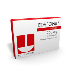 Etaconil 250 mg x 20 Comprimidos - Tecnofarma s.a.