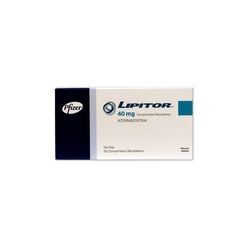 Lipitor 40 mg x 30 Comprimidos Recubiertos - Pfizer de chile s.a.