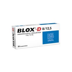 Blox-D 8 mg/12,5 mg x 30 Comprimidos - Saval s.a.