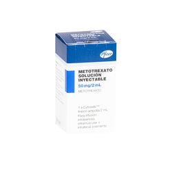 Metotrexato 50 mg/2 ml x 1 Ampolla Solución Inyectable  PFIZER DE CHILE S.A.