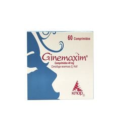 Product image of Ginemaxim 40 mg x 60 Comprimidos - Knop homeopatia alem