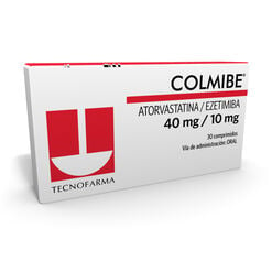 Colmibe 40 mg/10 mg x 30 Comprimidos - Tecnofarma s.a.