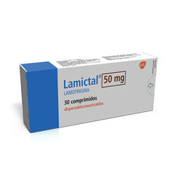 Product image of Lamictal 50 mg x 30 Comprimidos Dispersables - Glaxosmithkline chile