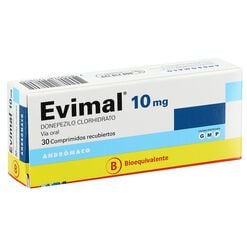 Product image of Evimal 10 mg x 30 Comprimidos Recubiertos - Andromaco s.a.