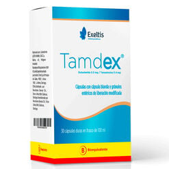 Tamdex X 30 Capsulas con Capsula Blanda y Granulos Entericos de Liberacio Modificada - Exeltis