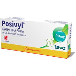 Product image of Posivyl 20 mg x 30 Comprimidos Recubiertos - Chile