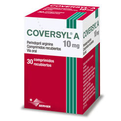 Coversyl A 10 mg x 30 Comprimidos Recubiertos - Servier chile