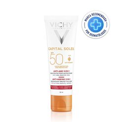 Vichy Protector Solar Ideal Soleil Antiedad x 50 mL