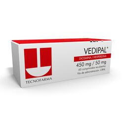 Vedipal 450 mg/50 mg x 60 Comprimidos Recubiertos - Tecnofarma s.a.