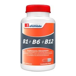 Product image of Complejo Vitamínico B 20 Cápsulas - Farmacias ahumada