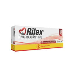 Rilex (Rivaroxaban 10 Mg) 10 Comp.Rec. - Instituto sanitas s.a