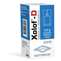 Xolof D x 3,5 g Ungüento Oftálmico - Saval s.a.