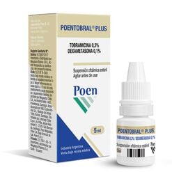 Poentobral Plus x 5 mL Suspension Oftalmica - Megalabs chile s.a