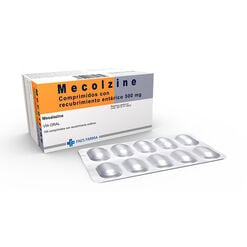 Mecolzine 500 mg x 100 Comprimidos con Recubrimiento Entérico - Faes farma chile