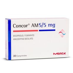 Concor AM 5 mg/5 mg x 30 Comprimidos - Merck