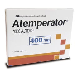 Atemperator 400 mg Caja 20 Comp. Recubiertos - Ferrer chile s.a.