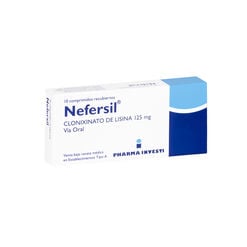 Nefersil 125 mg x 10 Comprimidos Recubiertos - Megalabs chile s.a