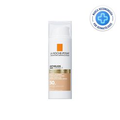 Protector Solar Rostro Anthelios Age Correct FPS50+ Con Color 50 ml - La roche posay